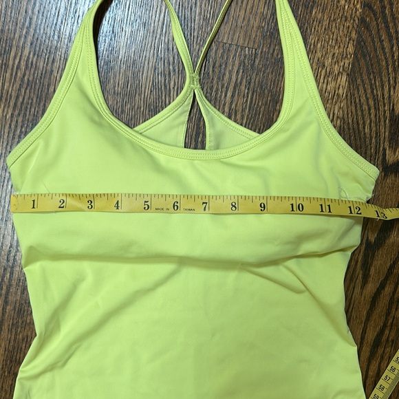 💪 Yellow Racerback Tank Top - Picture 6 of 6